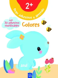 PEGO ADHESIVOS Y APRENDO: COLORES +2 [RUSTICA]