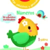 PEGO ADHESIVOS Y APRENDO: NUMEROS +2 [RUSTICA]