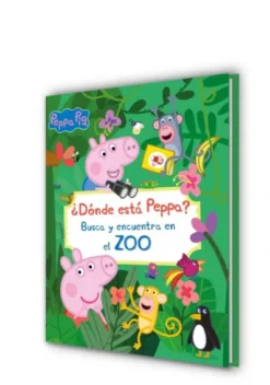 PEPPA PIG: ¿DONDE ESTA PEPPA? BUSCA Y ENCUENTRA EN EL ZOO [CARTONE]