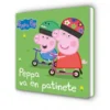 PEPPA PIG: PEPPA VA EN PATINETE [CARTONE]