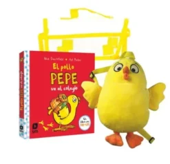 POLLO PEPE VA AL COLEGIO, EL (LIBRO CON MOCHILA) [CARTONE]