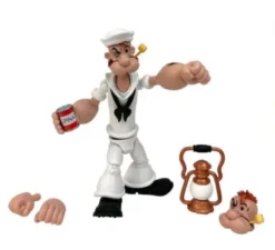 POPEYE: FIGURA POPEYE WHITE SAILOR SUIT [CAJA]