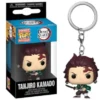 POP! POCKET KEYCHAIN DEMON SLAYER (GUARDIANES DE LA NOCHE): KIMETSU NO YAIBA: TANJIRO KEYCHAIN [CAJA]