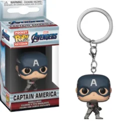 POP! POCKET KEYCHAIN VENGADORES ENDGAME: CAPTAIN AMERICA [CAJA]