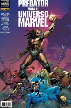 PREDATOR MATA AL UNIVERSO MARVEL [RUSTICA]