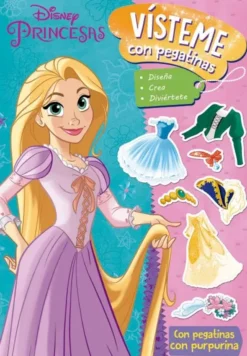 PRINCESAS (VISTEME CON PEGATINAS) [RUSTICA]