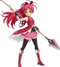 PUELLA MAGI MADOKA MAGICATHE MOVIE - REBELLION: ESTATUA KYOKO SAKURA (POP UP PARADE) 17 CM PVC [CAJA DAÑADA]