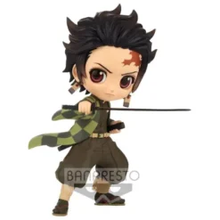Q POSKET DEMON SLAYER KIMETSU NO YAIBA: TANJIRO KAMADO III (VERSION B) 13 CM [CAJA]