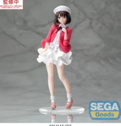 SAEKANO THE MOVIE FINALE: ESTATUA MEGUMI KATO PLAIN CLOTHES VER. LUMINASTA 22 CM PVC [CAJA]