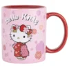 SANRIO: TAZA SENSITIVA AL CALOR HELLO KITTY KIMONO 320 ML (CERAMICA) [CAJA]