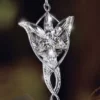 SEÑOR DE LOS ANILLOS, EL: COLGANTE ARWEN'S EVENSTAR (BAÑADO EN PLATA) [CAJA]