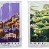 SEÑOR DE LOS ANILLOS, EL: JUEGO DE 2 PAÑOS DE COCINA RIVENDELL & HOBBITON 70 CM