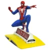 SPIDER-MAN 2018 MARVEL VIDEO GAME: SPIDER-MAN ON TAXI (GALLERY ESTATUA) 23 CM [CAJA]