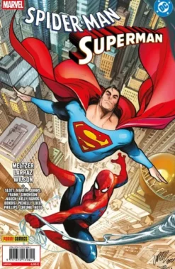 SPIDERMAN / SUPERMAN (PORTADA DE PEPE LARRAZ) [GRAPA]
