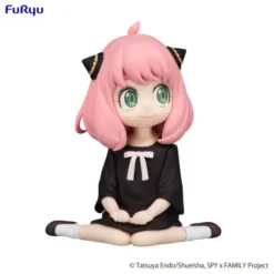 SPY × FAMILY: ESTATUA ANYA FORGER SITTING ON THE FLOOR SMILE VER NOODLE STOPPER 7 CM PVC [CAJA]