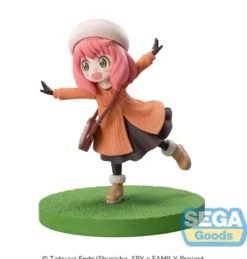 SPY X FAMILY: ESTATUA ANYA FORGER FAMILY OOTING LUMINASTA 12 CM PVC [CAJA]