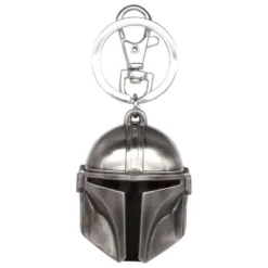 STAR WARS: LLAVERO METALICO MANDALORIAN HELMET