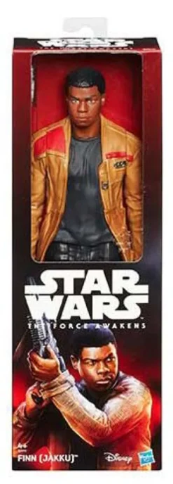 STAR WARS THE FORCE AWAKENS HERO SERIES: FINN (JAKKU) FIGURA [CAJA]