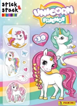 STICK & STACK: UNICORN FRIENDS [RUSTICA]