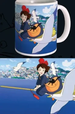 STUDIO GHIBLI: TAZA KIKI APRENDIZ DE BRUJA (CERAMICA) [CAJA]