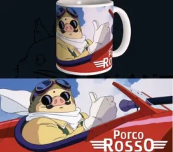 STUDIO GHIBLI: TAZA PORCO ROSSO (CERAMICA) [CAJA]