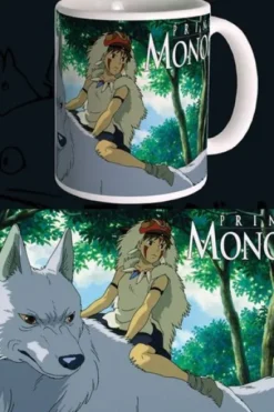 STUDIO GHIBLI: TAZA PRINCESA MONONOKE (CERAMICA) [CAJA]