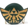 THE LEGEND OF ZELDA: BOLSO DE MANO DE CUERO MODELO HYRULE CREST
