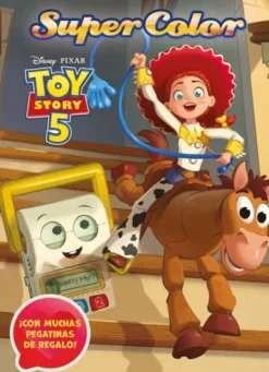 TOY STORY 5: SUPERCOLOR CON PEGATINAS [RUSTICA]