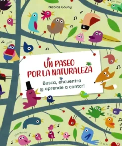 UN PASEO POR LA NATURALEZA: BUSCA ENCUENTRA ¡Y APRENDE A CONTAR! [CARTONE]