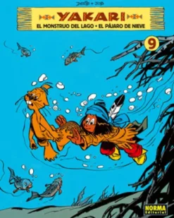 YAKARI Nº09: EL MONSTRUO DEL LAGO / EL PAJARO DE NIEVE [CARTONE]
